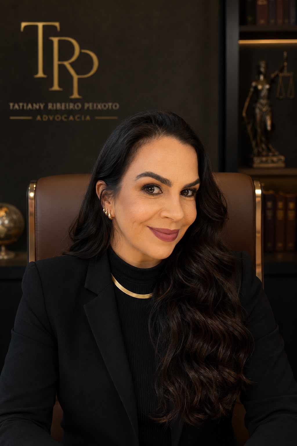 Dra. Tatiany Peixoto em seu escritório